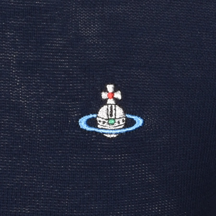 Alternative Image for ProductVivienne Westwood Crew Neck Knit Jumper Navy3